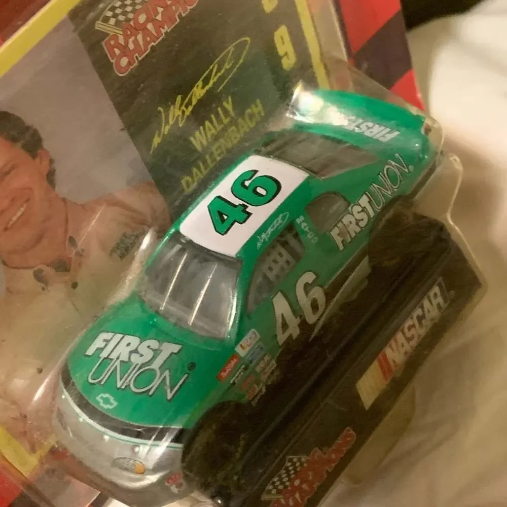 Vintage Racing Champions Wally Dallenbach #46 First Union NASCAR Die-Cast - New